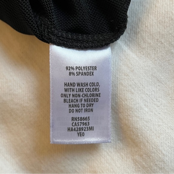 Halogen Mesh Short Sleeve Top - Picture 5 of 5